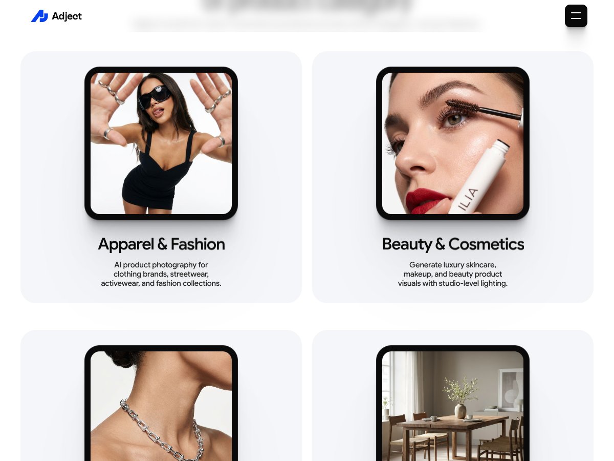 Adject v1.5 interface