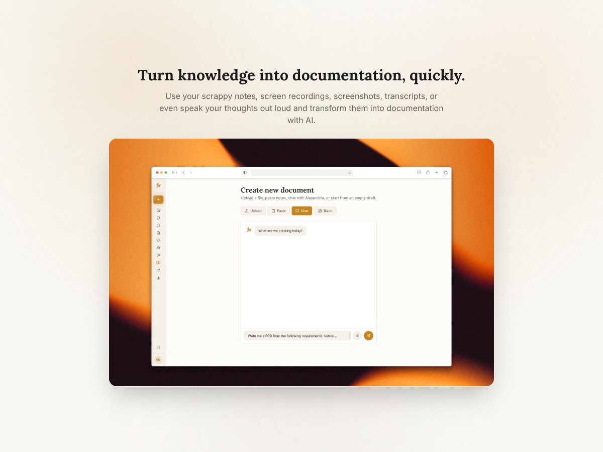 Alexandria interface