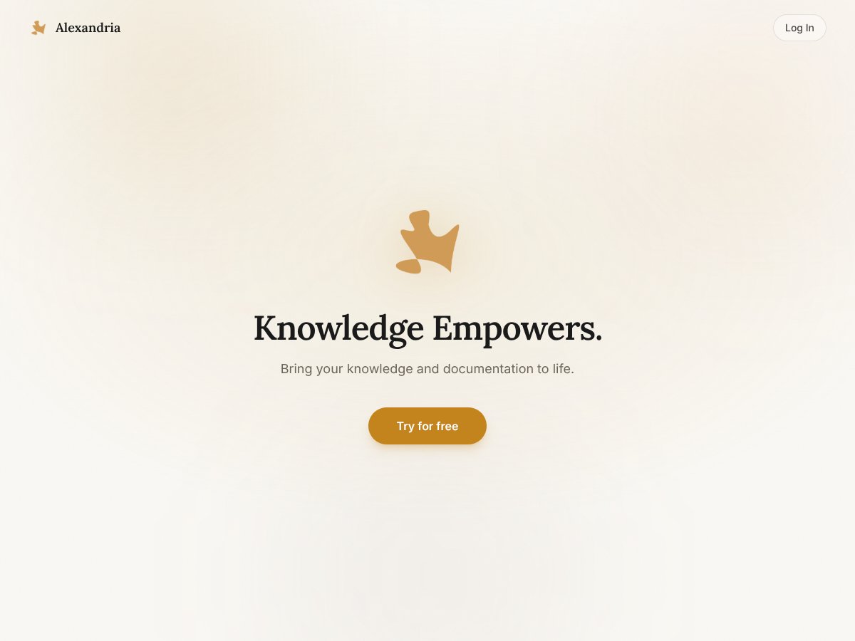 Alexandria screenshot