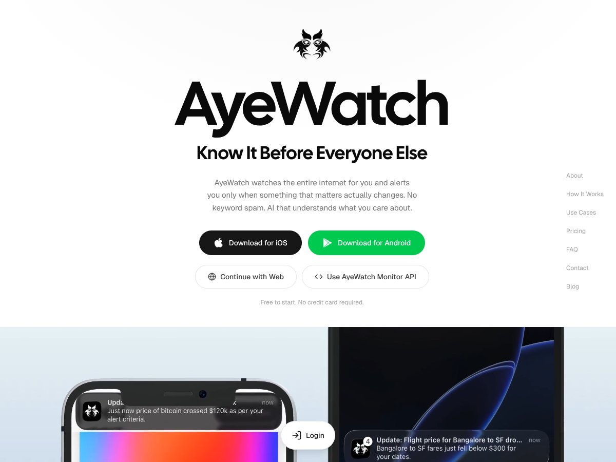 Ayewatch screenshot 2