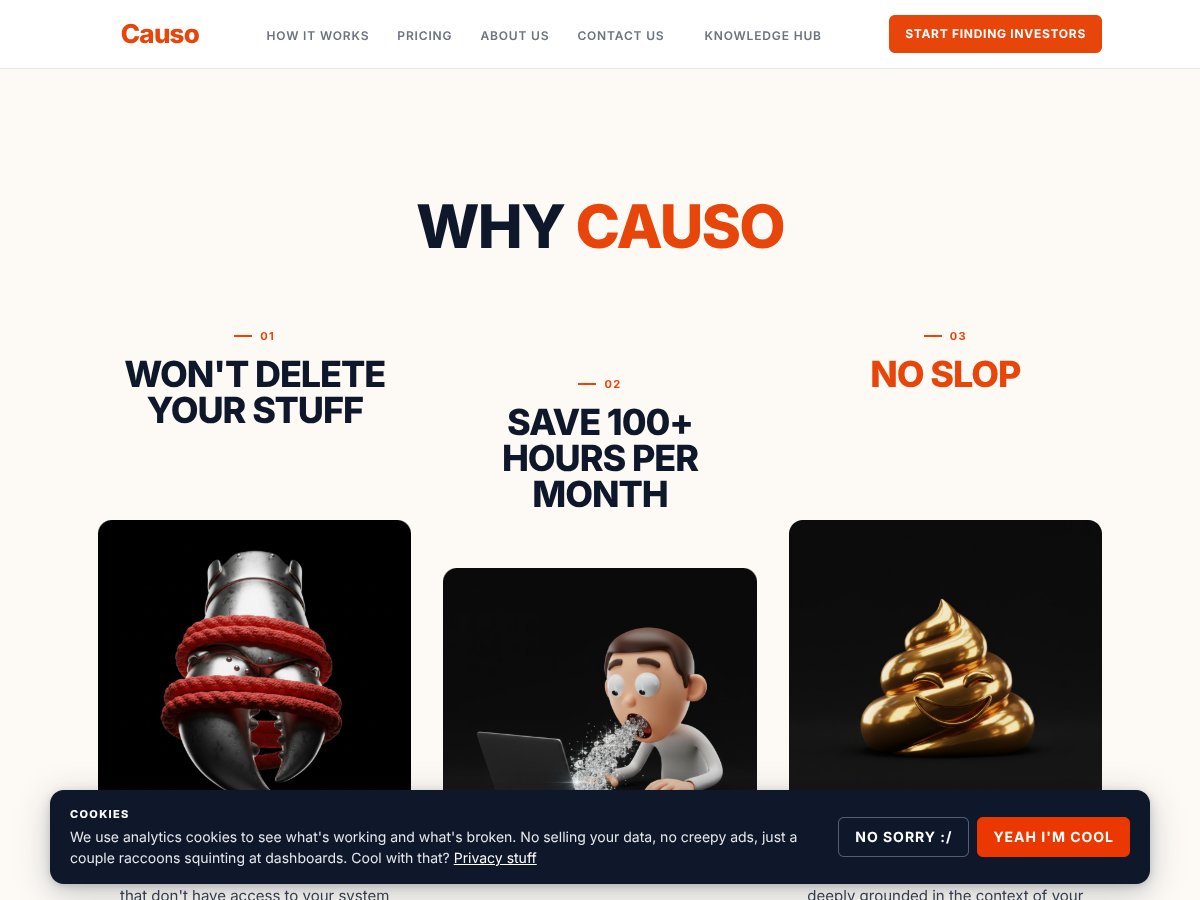 Causo for Fundraising screenshot 2
