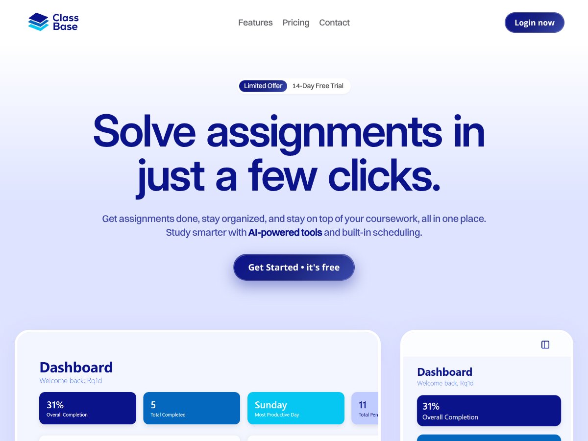 ClassBase screenshot