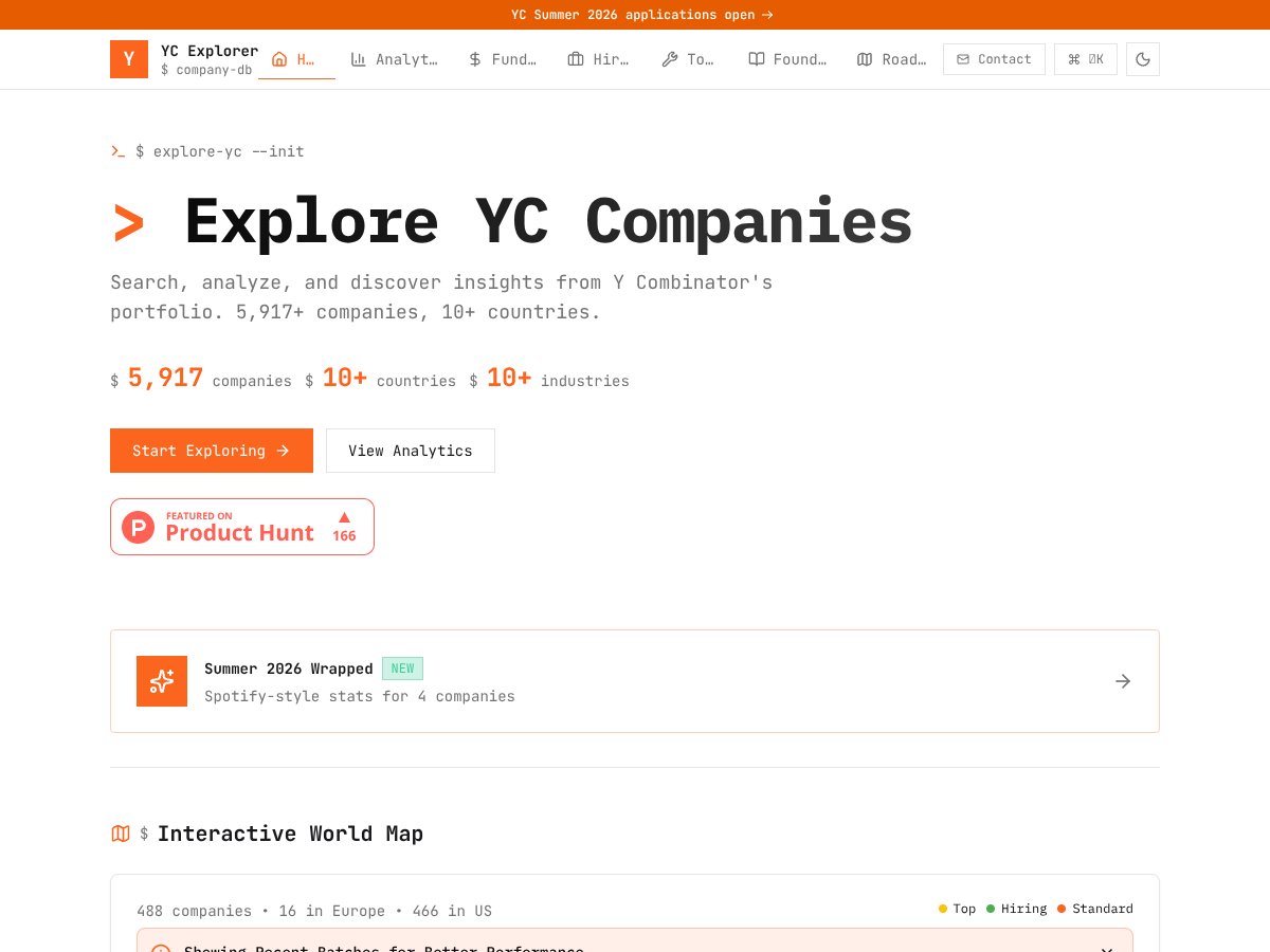 ExploreYC screenshot