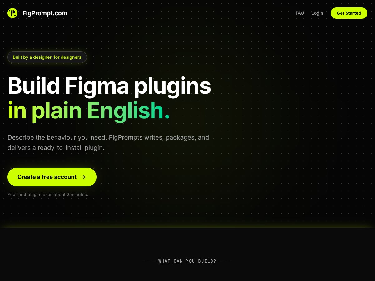 Fig Prompt screenshot