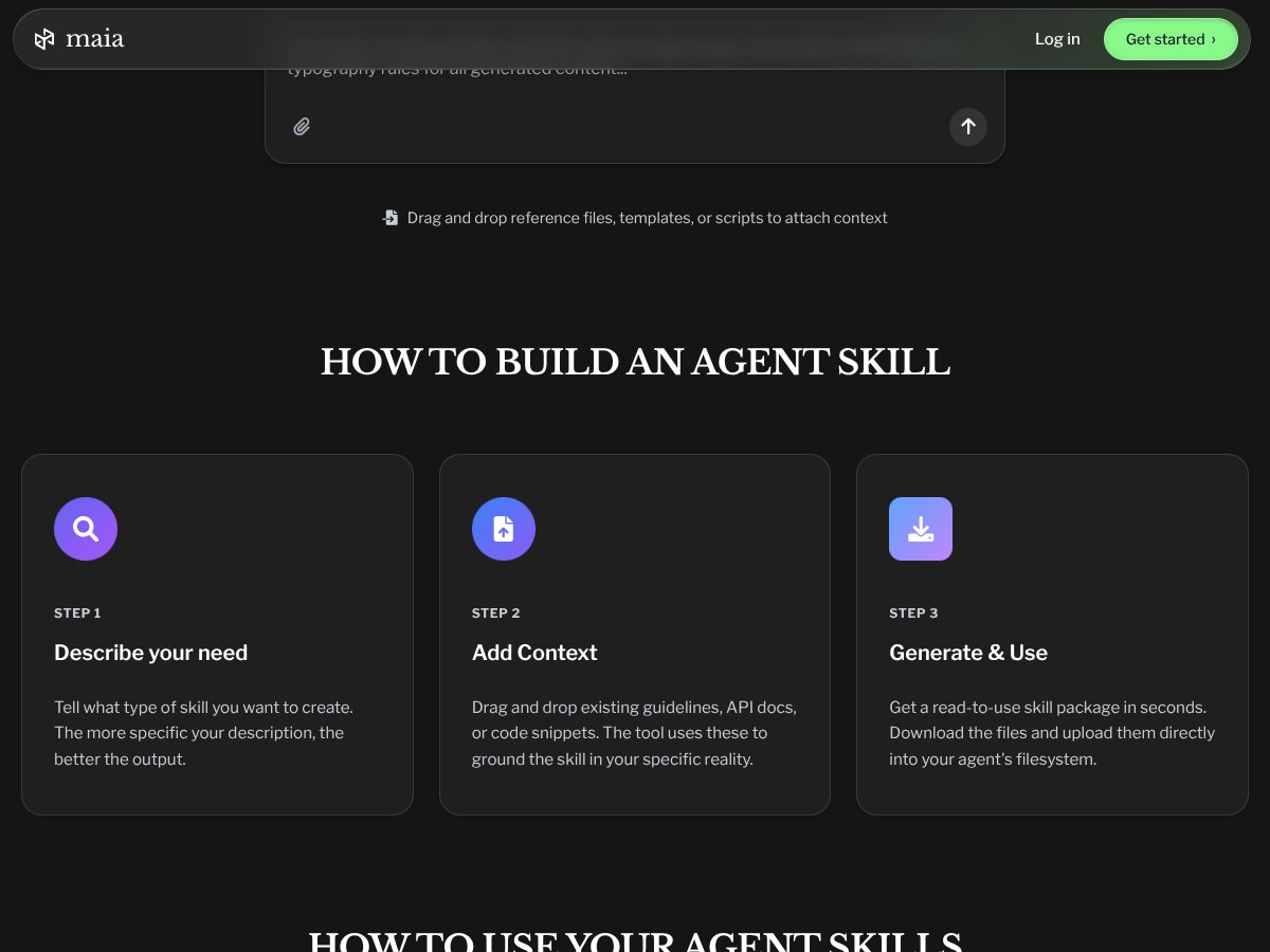 Free Agent Skill Builder screenshot 2