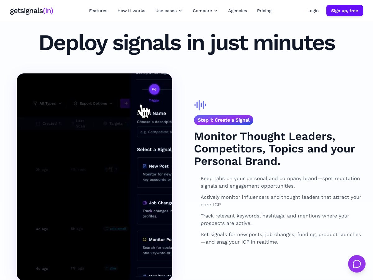 getsignals(in) interface