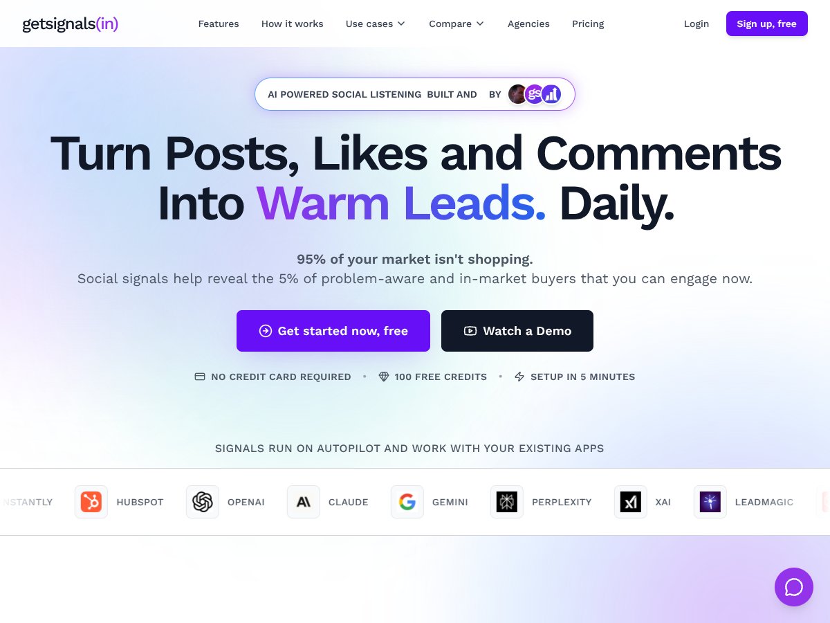 getsignals(in) screenshot