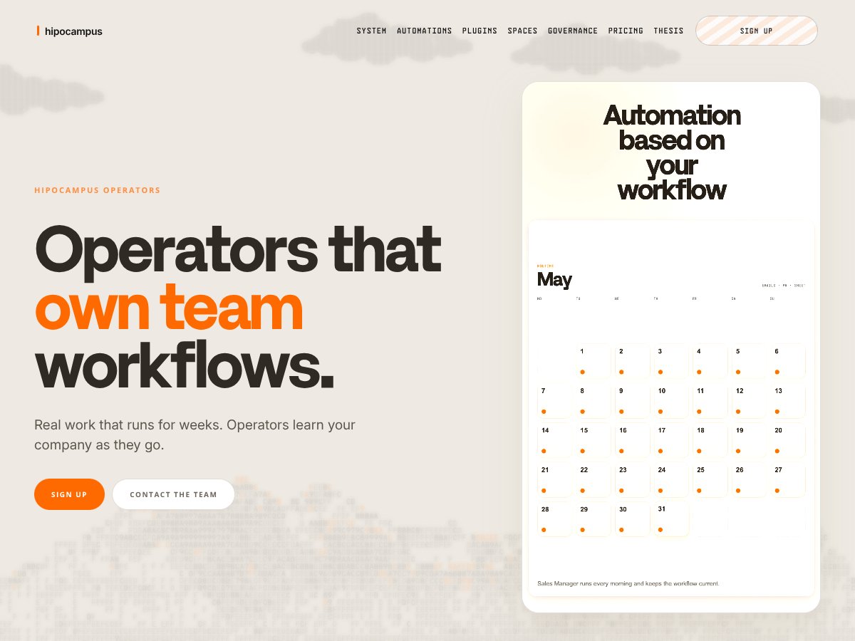 Hipocampus screenshot