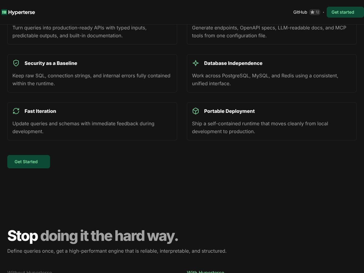 Hyperterse screenshot 2