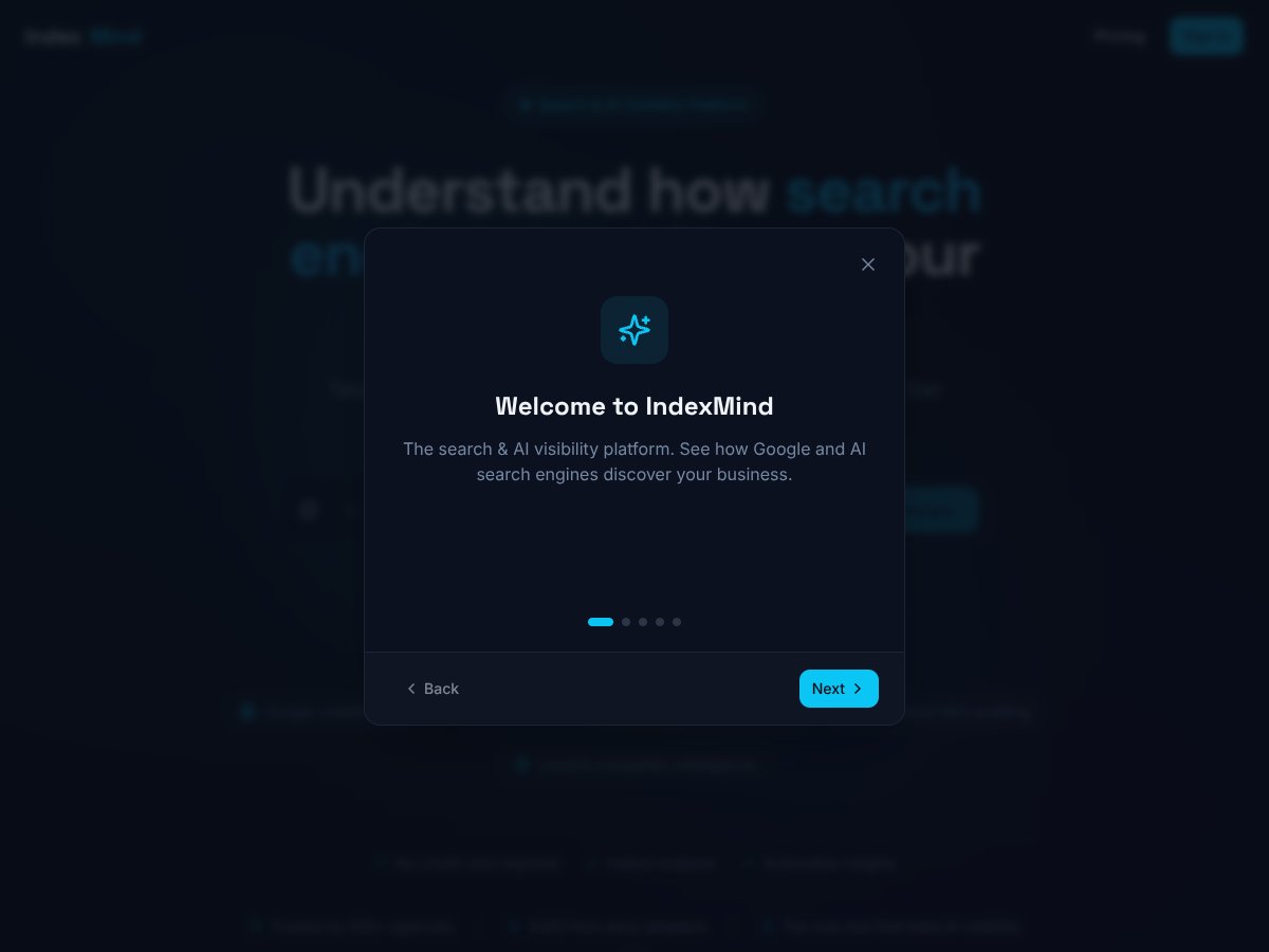 IndexMind screenshot