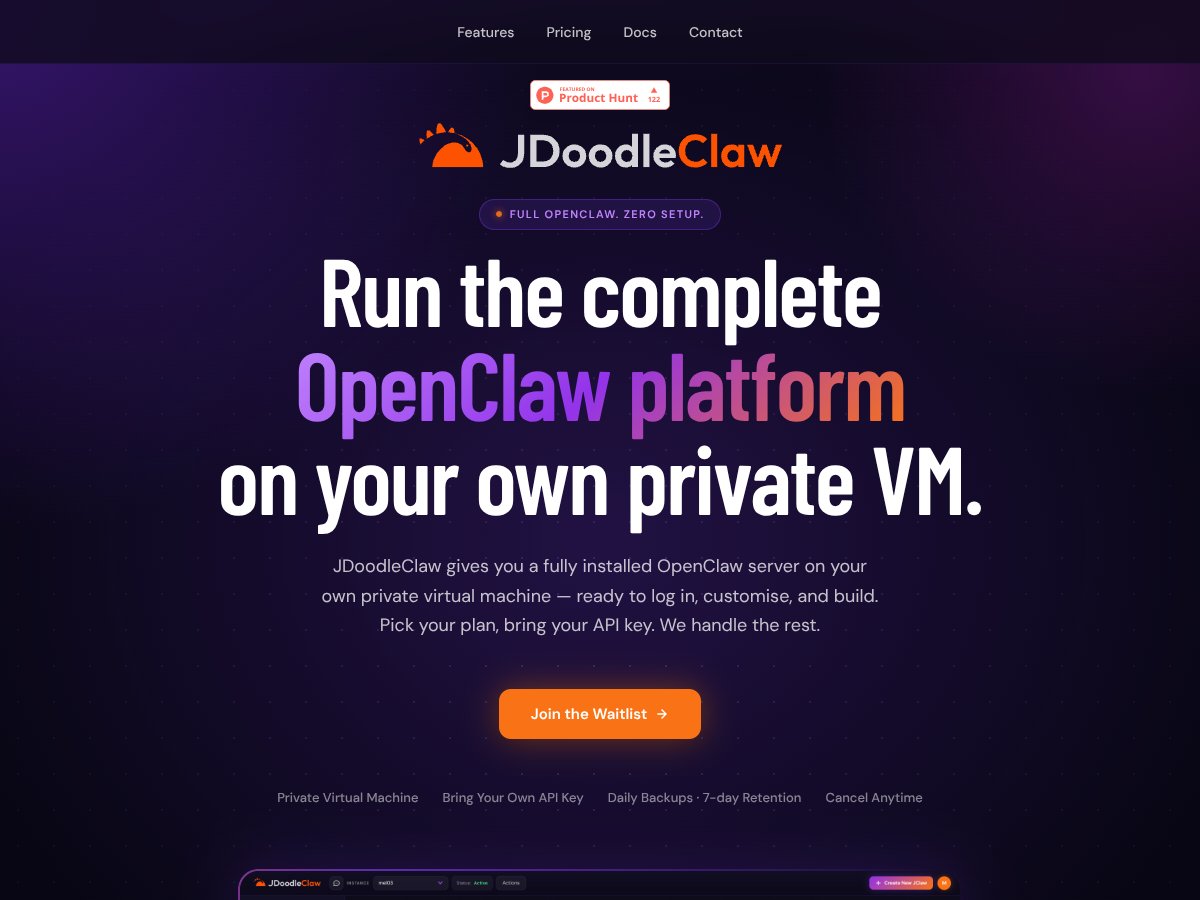 JDoodleClaw screenshot