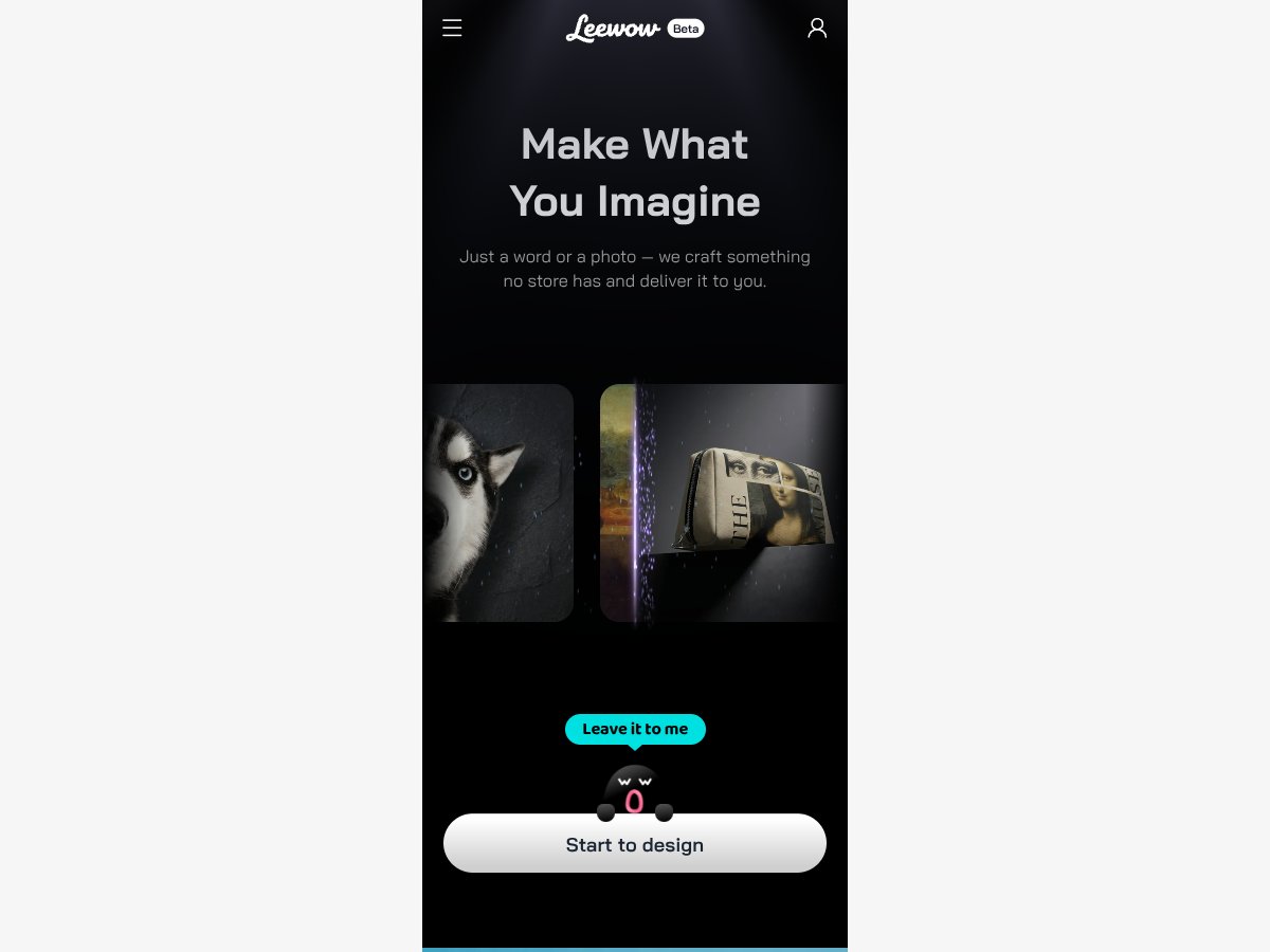 Leewow - AI Product Creation Agent screenshot