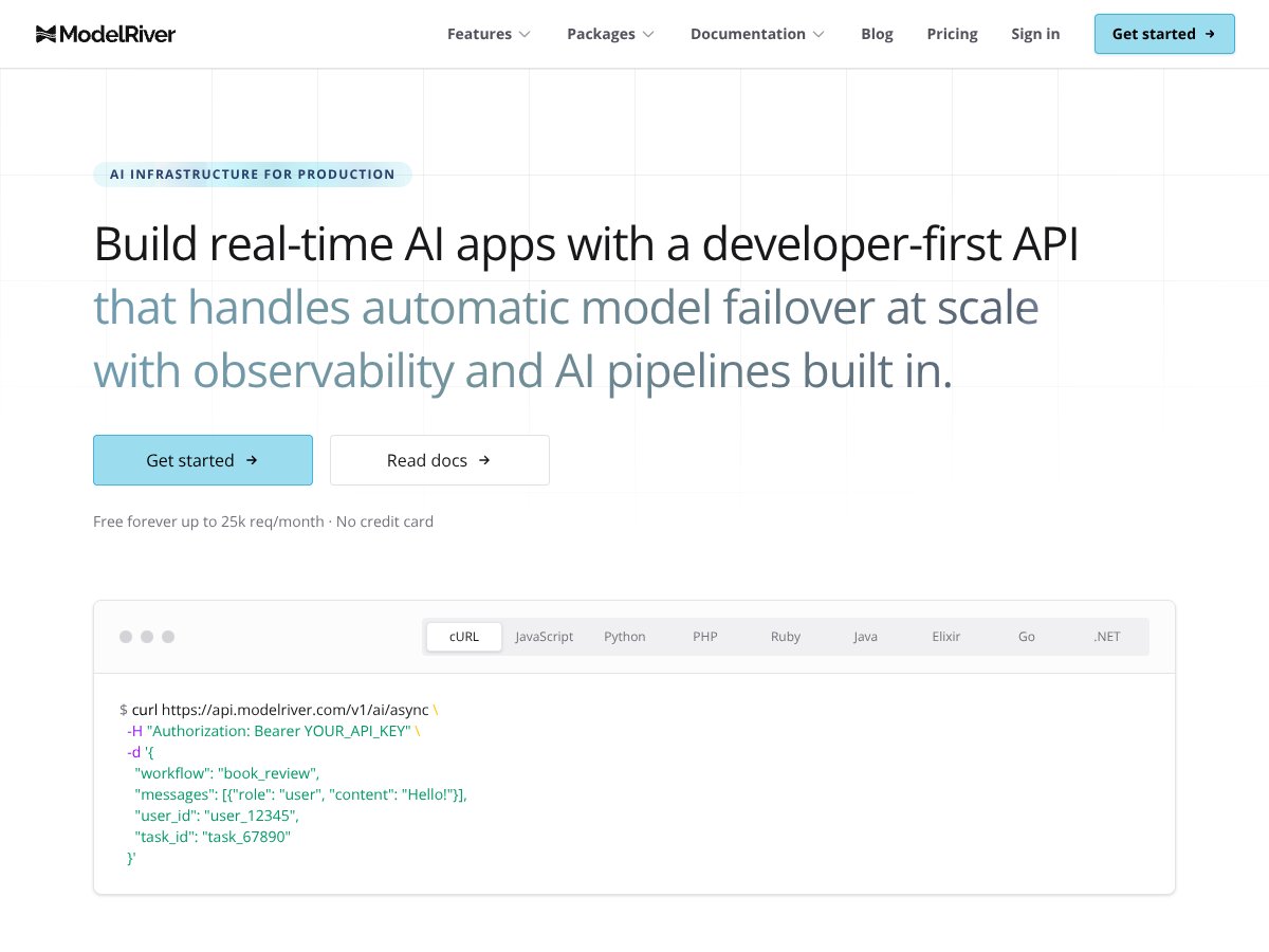 ModelRiver screenshot