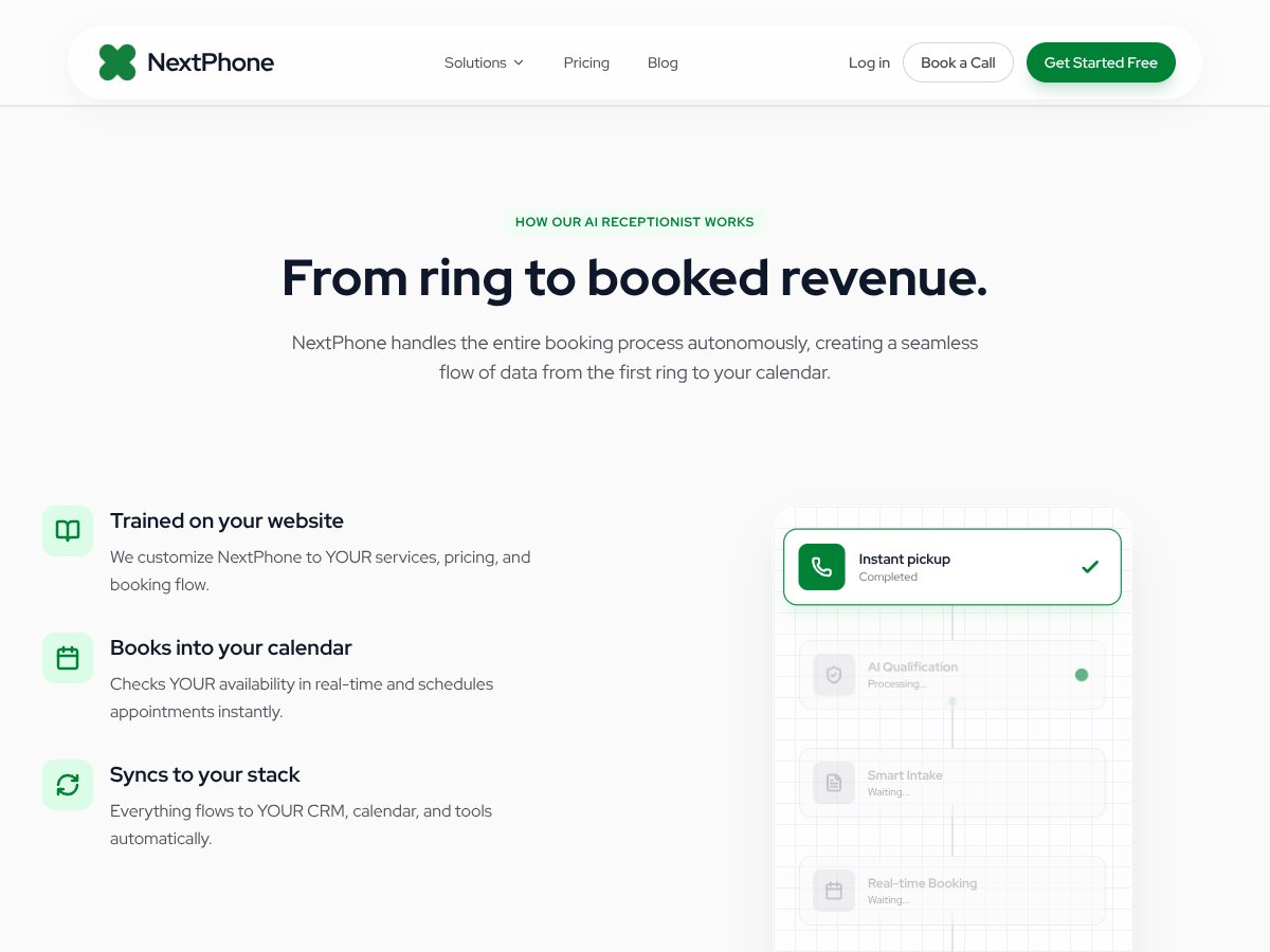 NextPhone interface