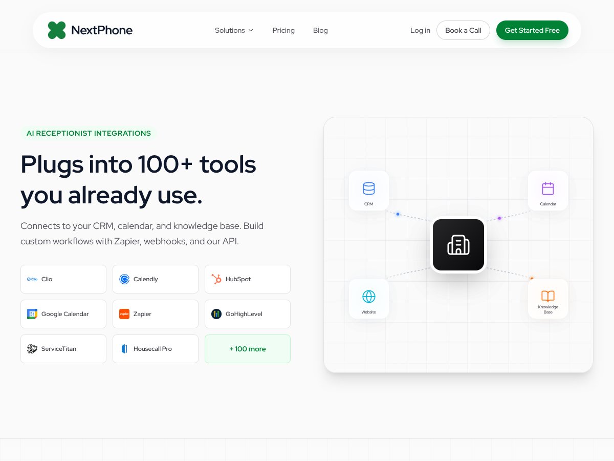 NextPhone interface