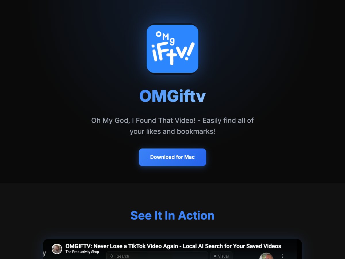 OMGiftv screenshot