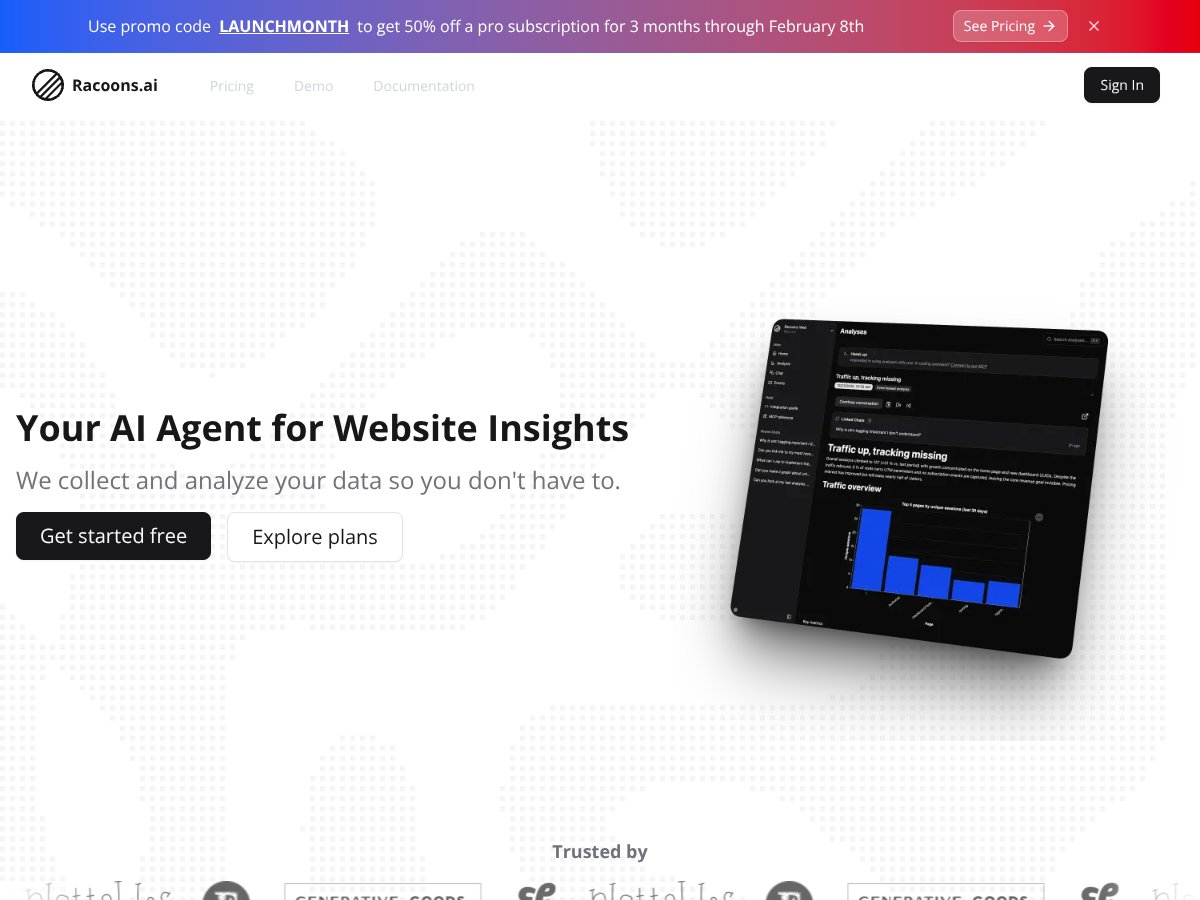 Racoons.ai screenshot