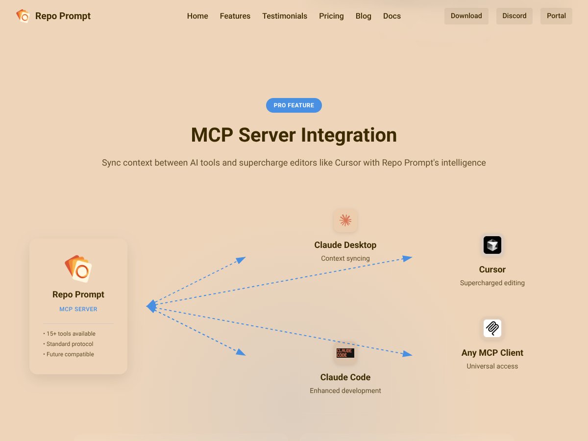 Repo Prompt interface