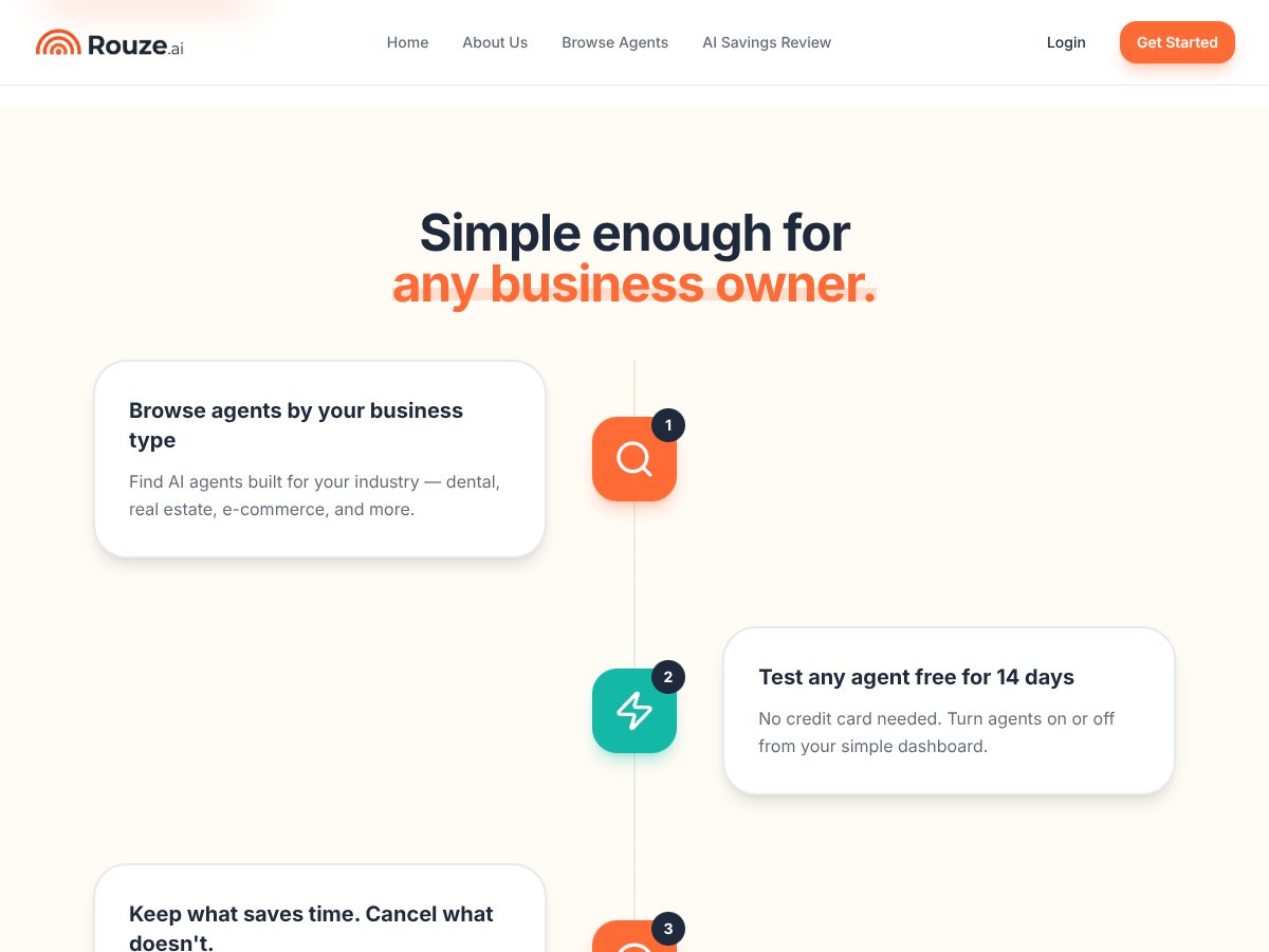 Rouze.ai screenshot 2