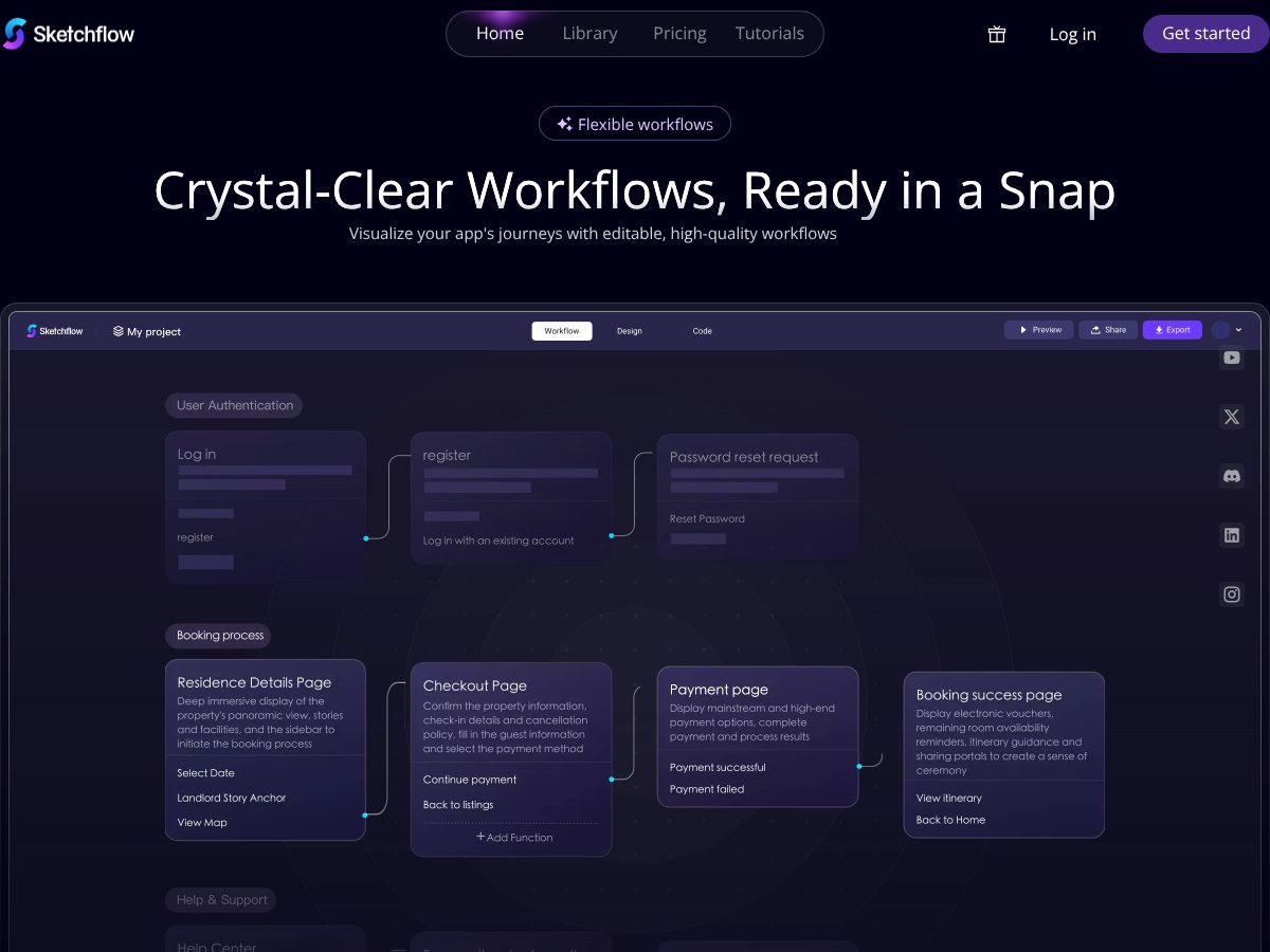 Sketchflow: Mobile Native Code interface