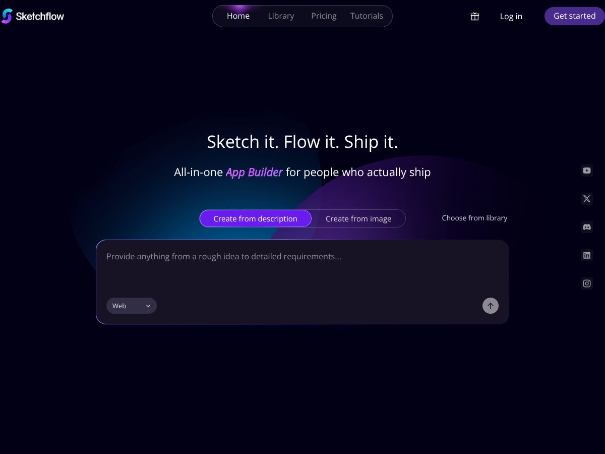 Sketchflow: Mobile Native Code screenshot