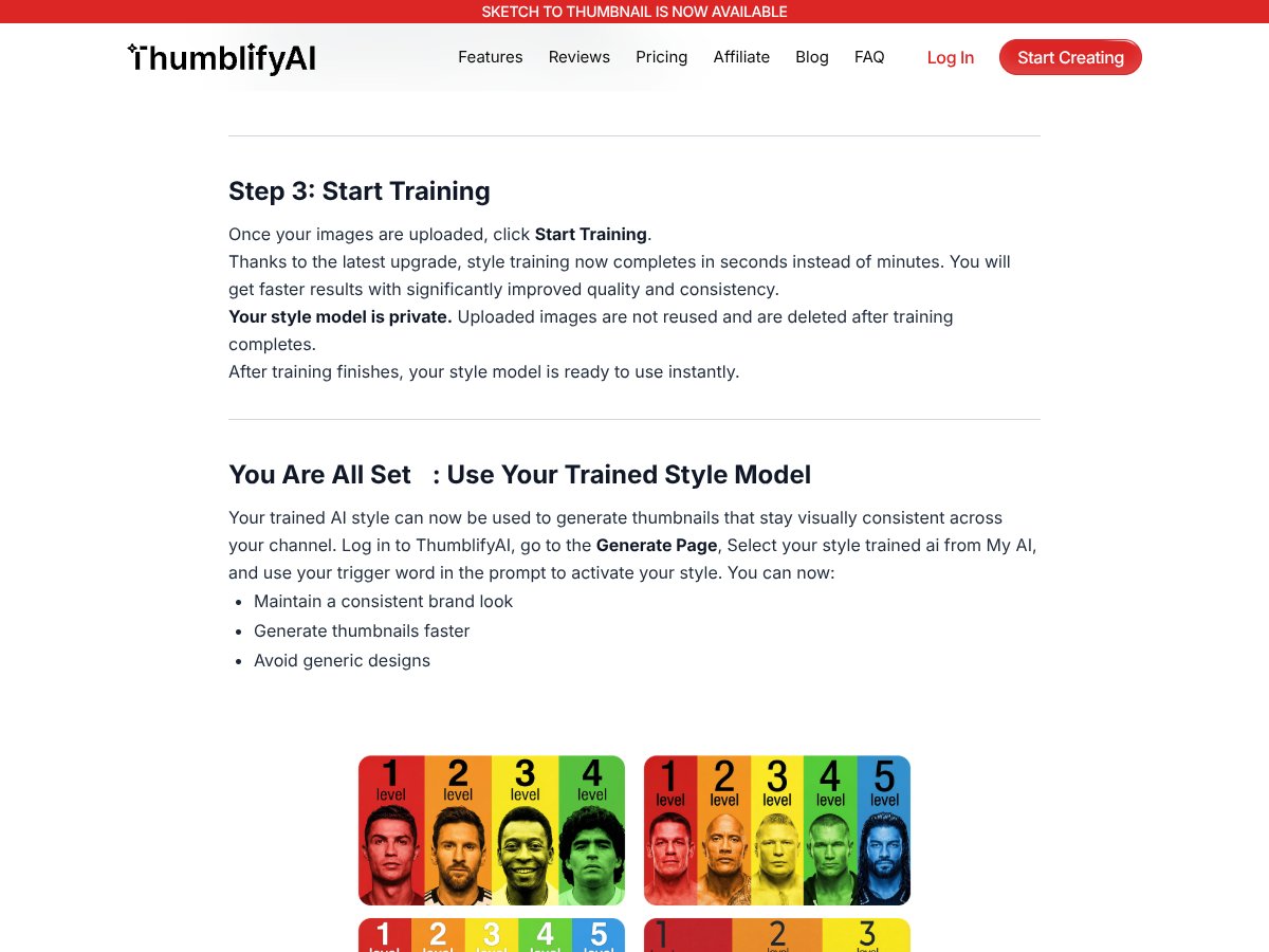 Train Custom AI on Face & Style screenshot 3
