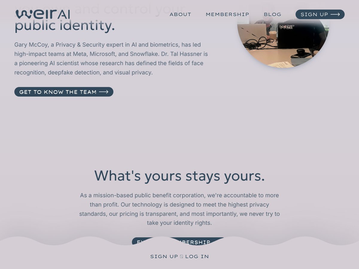 WEIR AI screenshot 3