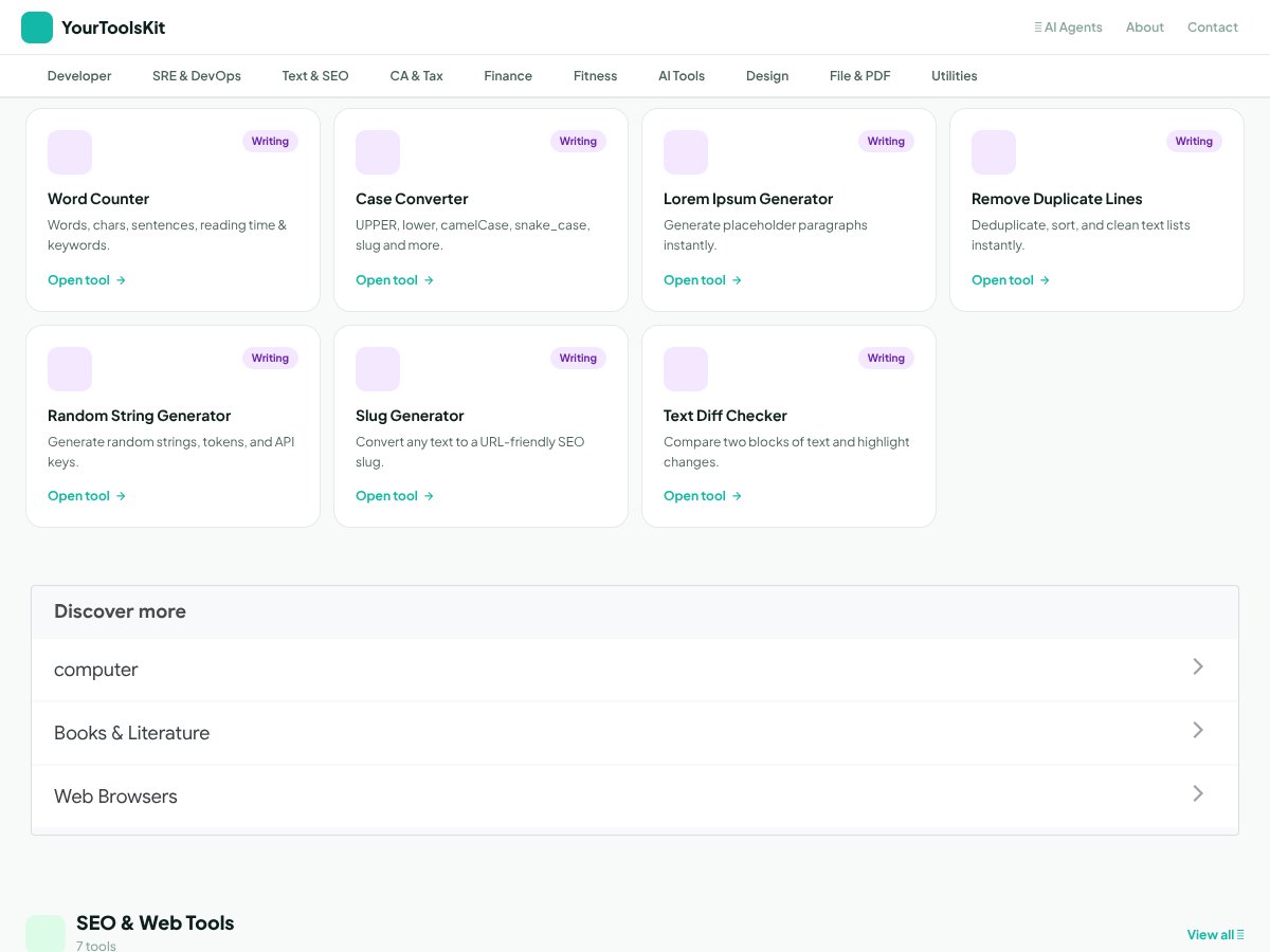 YourToolsKit screenshot 2