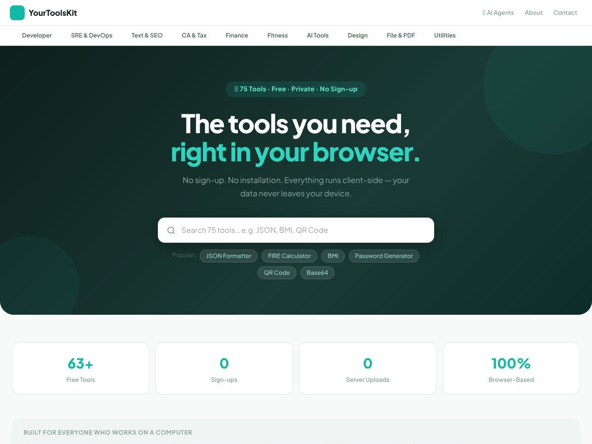 YourToolsKit screenshot