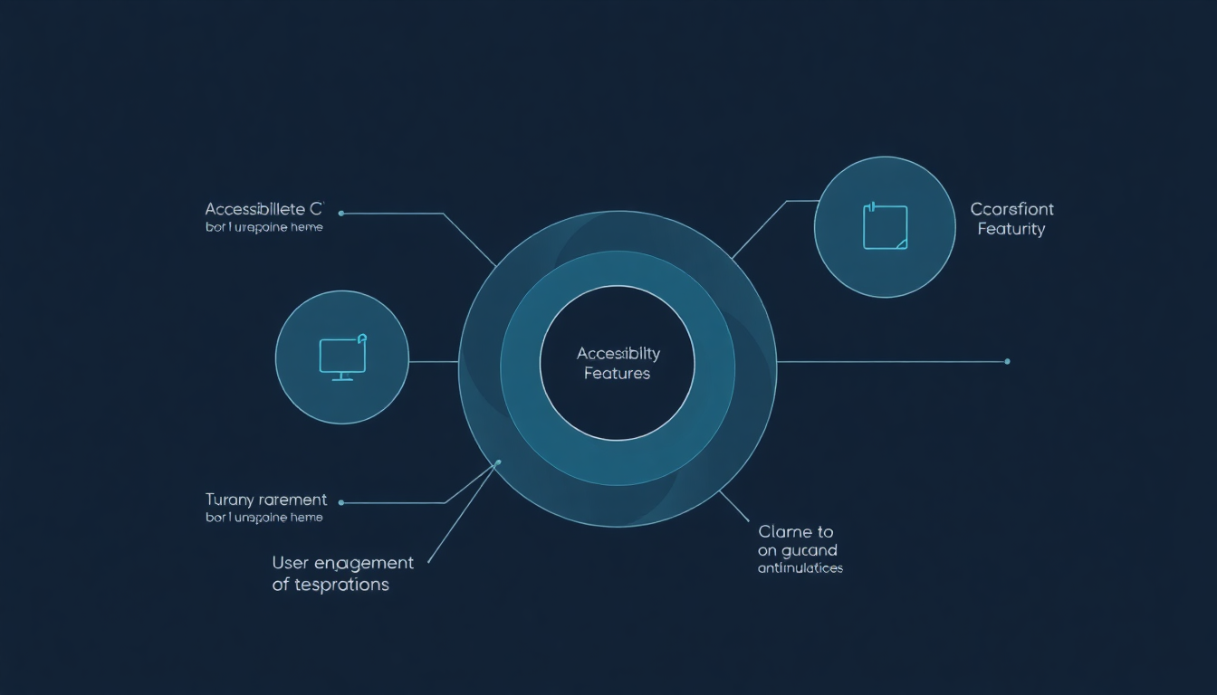 accessibility in online courses infographic