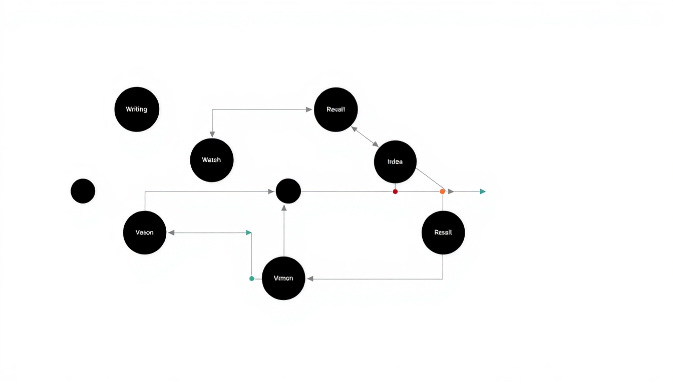 AI collaboration best practices for writers infographic