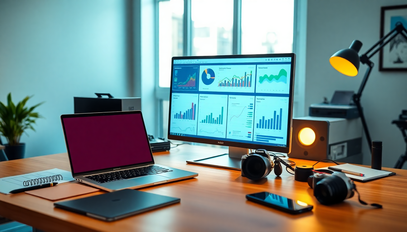 analytics to track for a creator business showcase