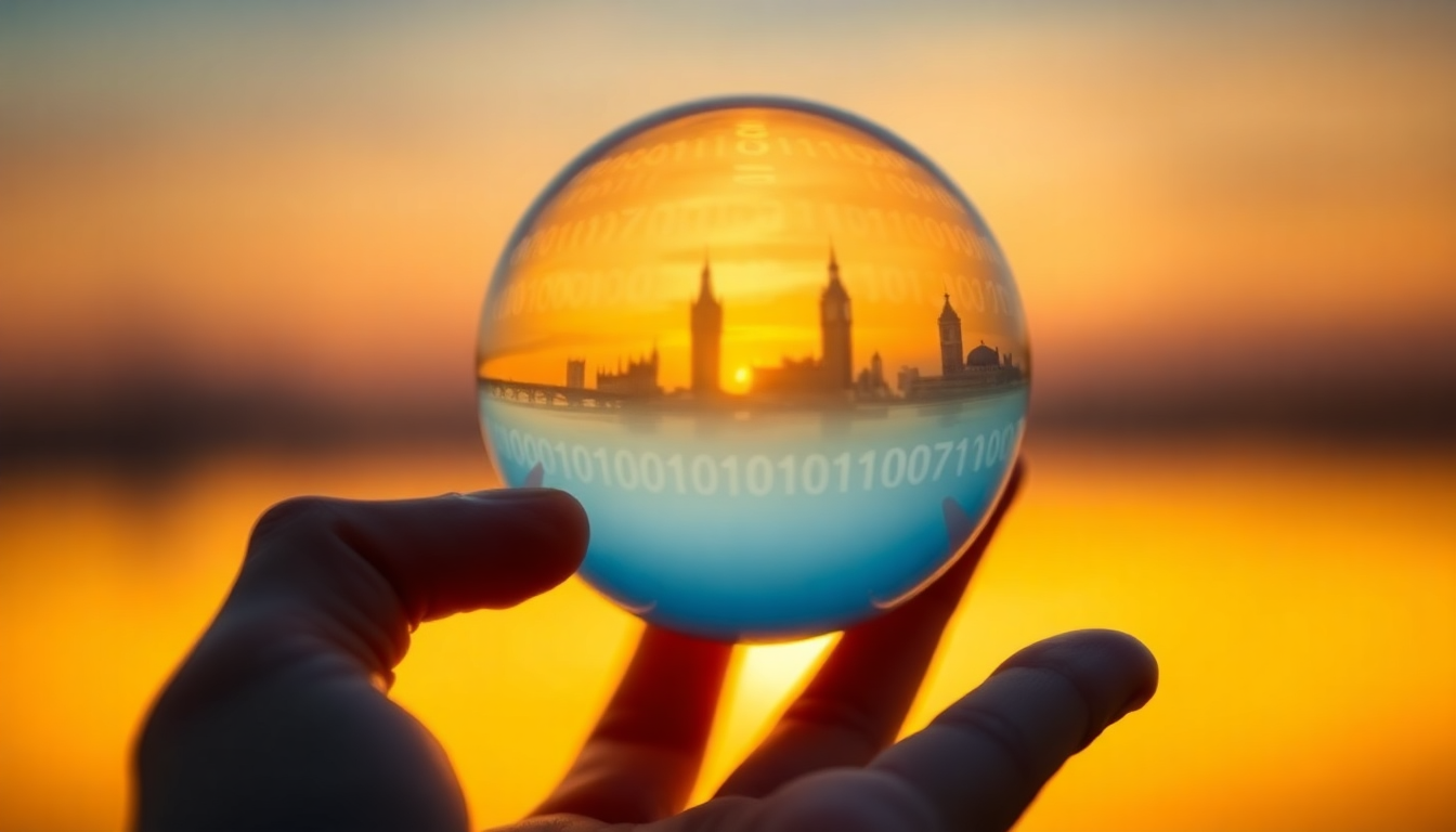 author bio template concept illustration