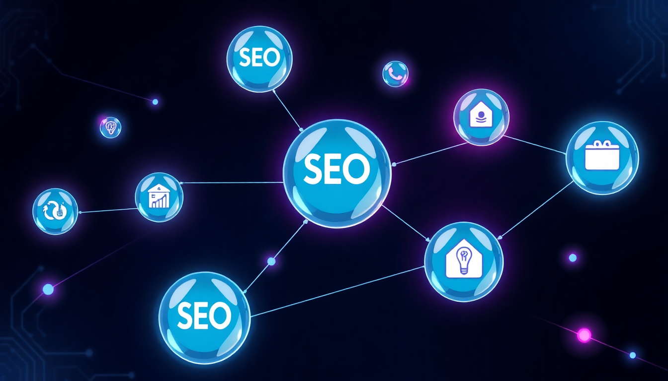 author business cards concept illustration