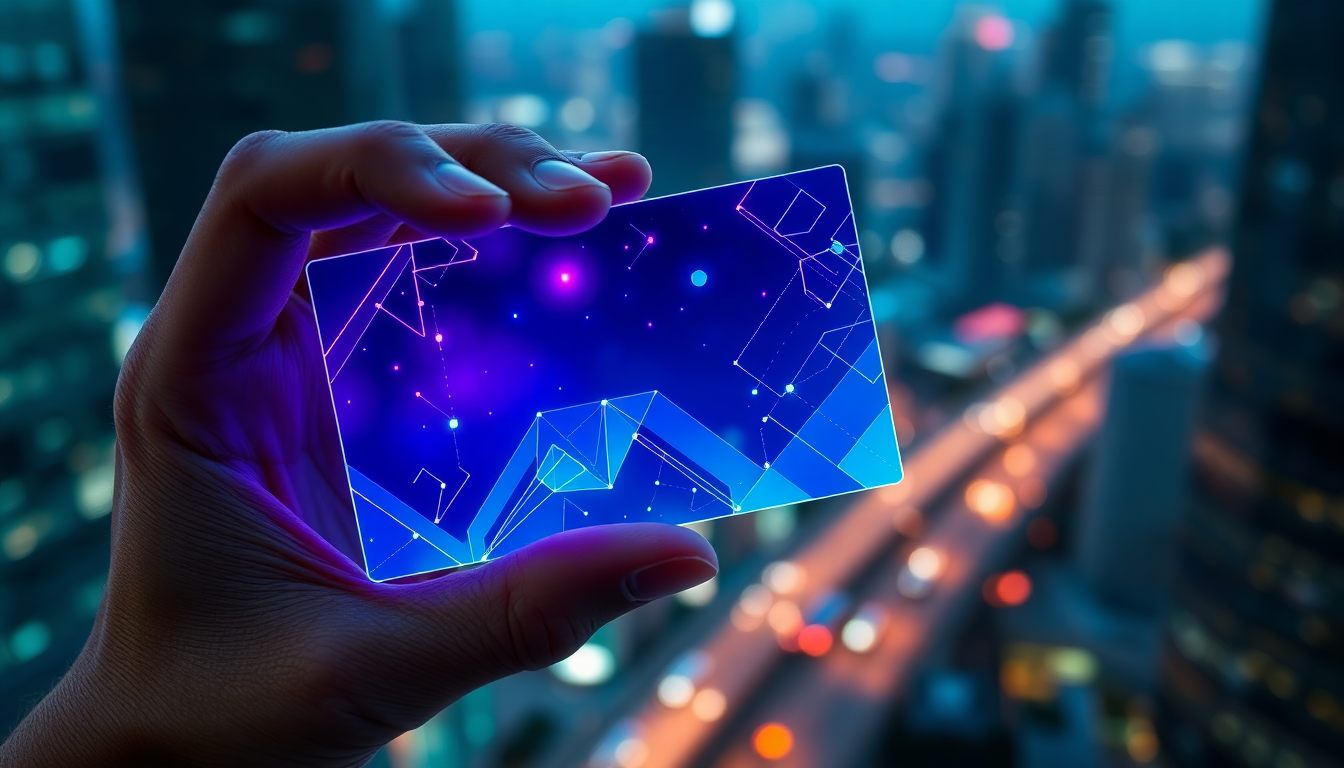 author business cards hero image