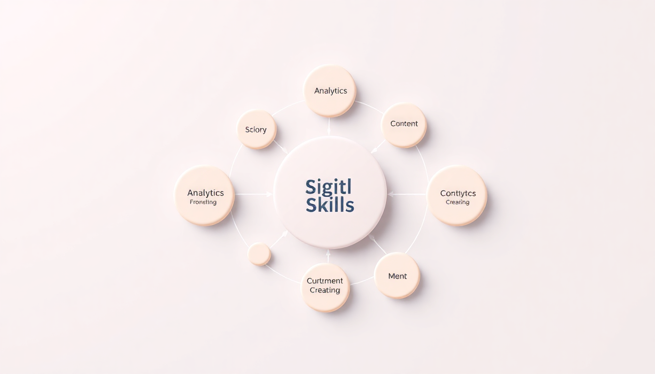 basic tech skills for creator businesses infographic