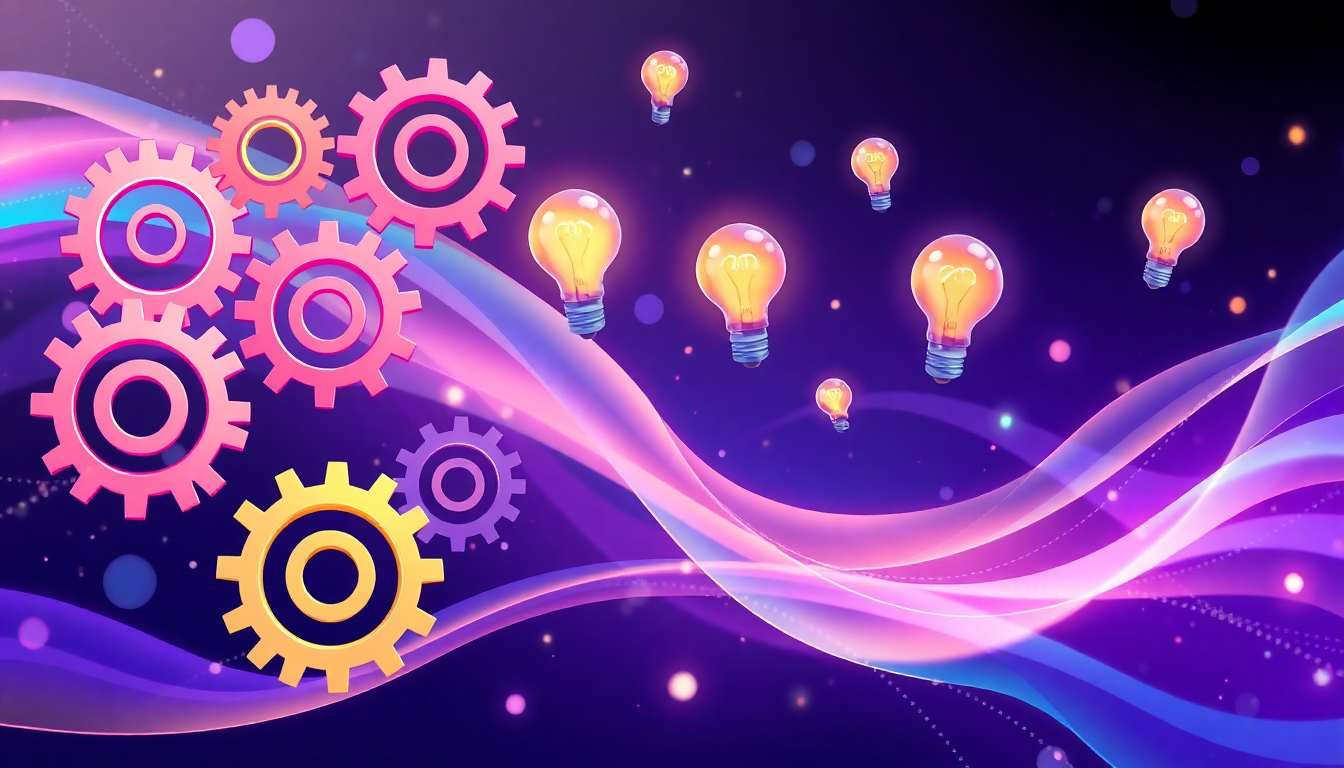 behind the scenes content ideas concept illustration