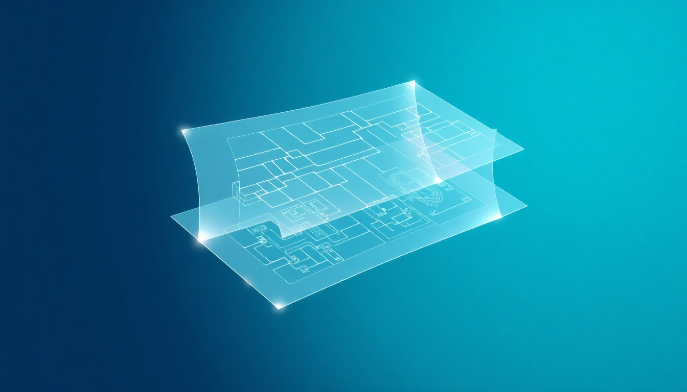 blank letter template concept illustration