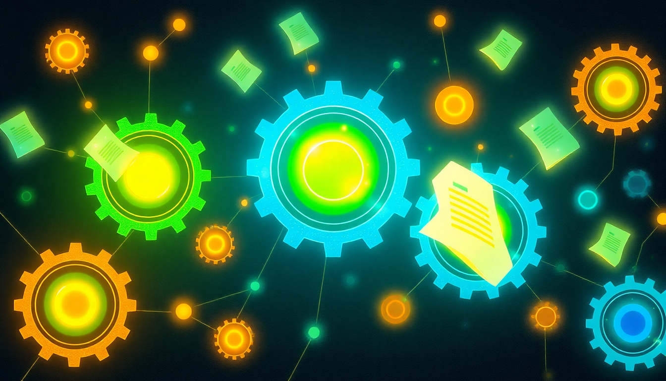 blogging ebooks concept illustration