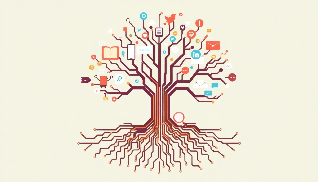 book marketing strategy concept illustration