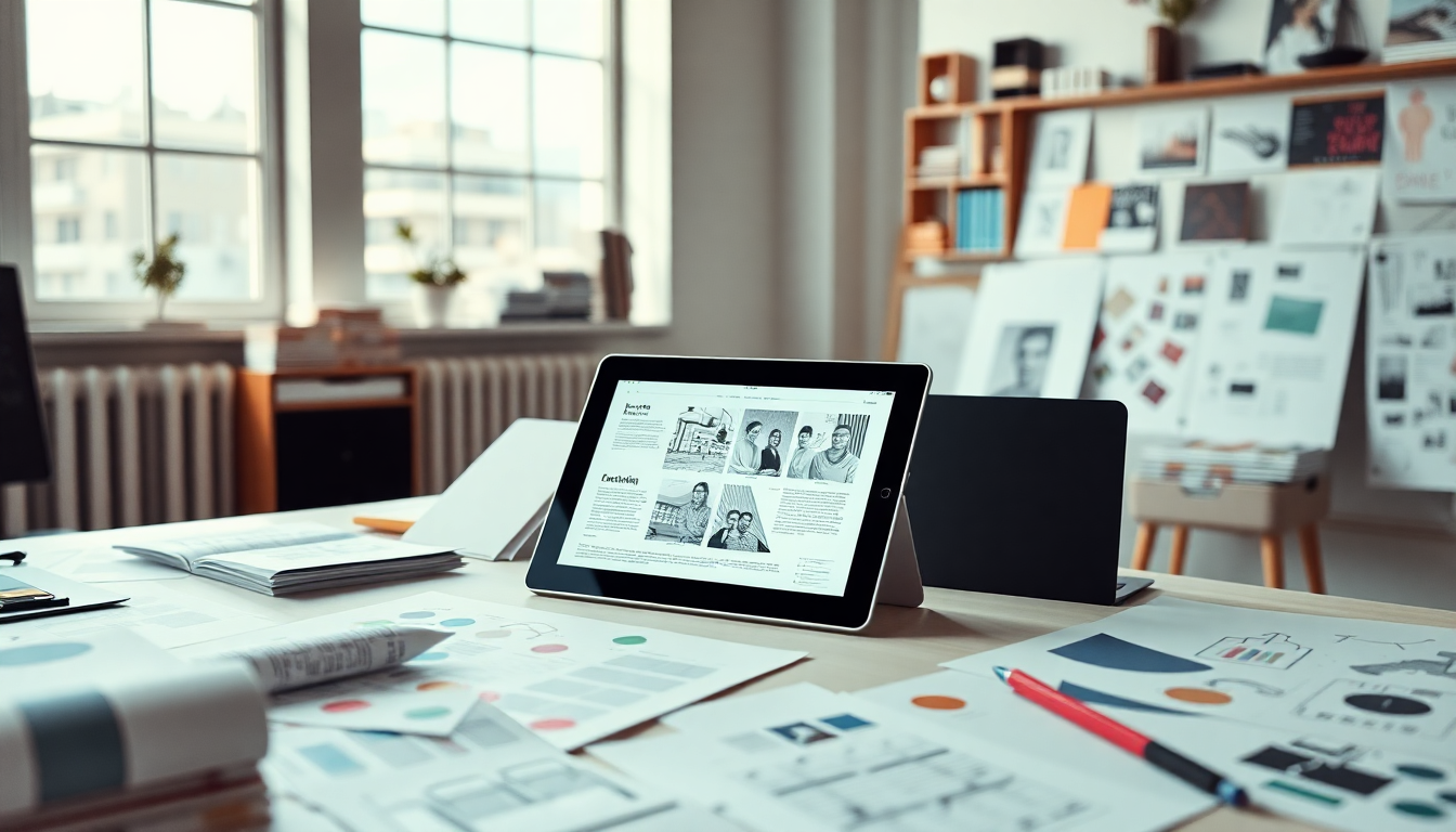 book title page showcase