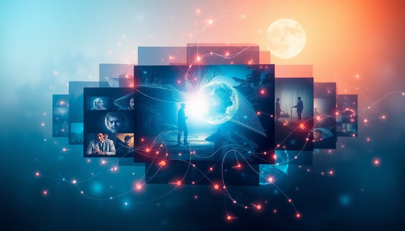 book trailer examples concept illustration