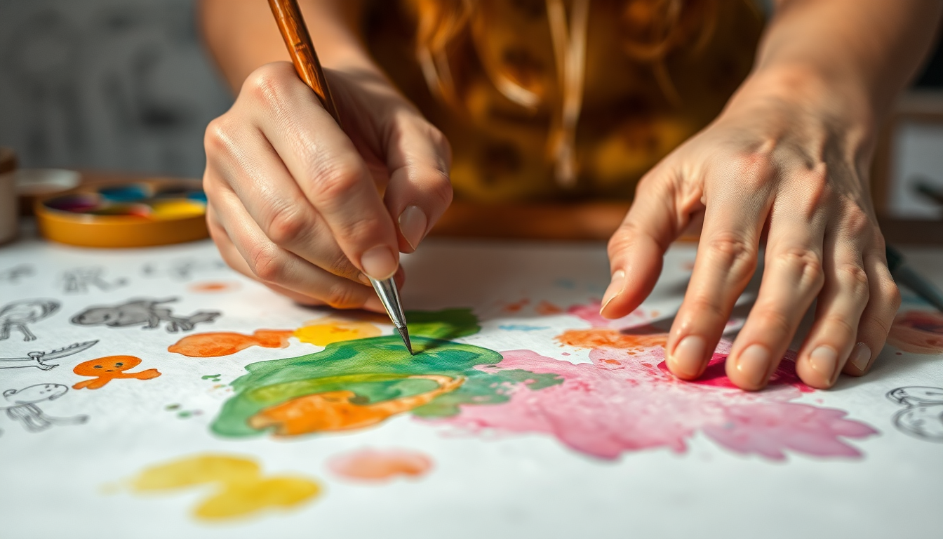 childrens book artists hero image