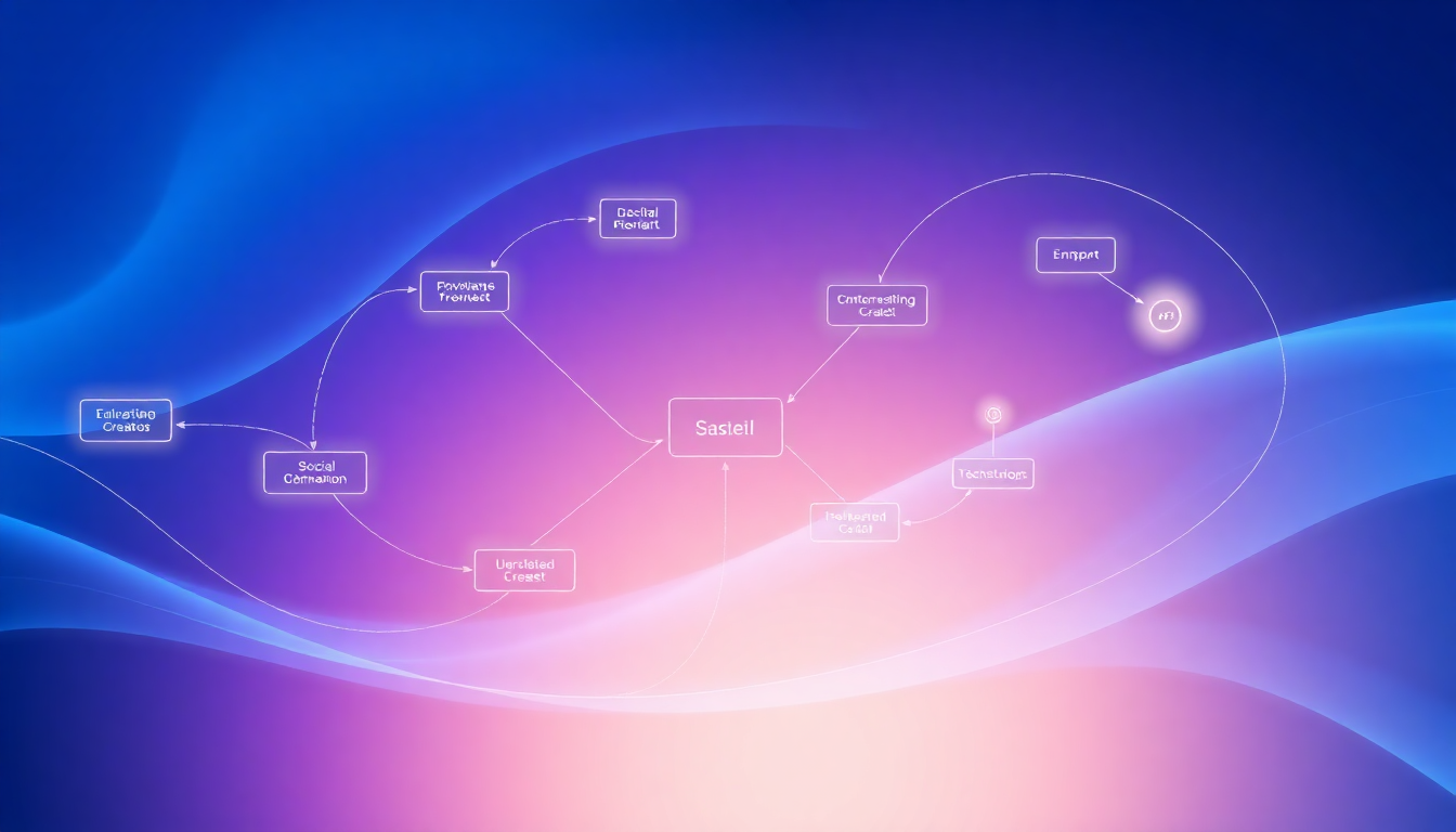 collaborating with other creators on social infographic