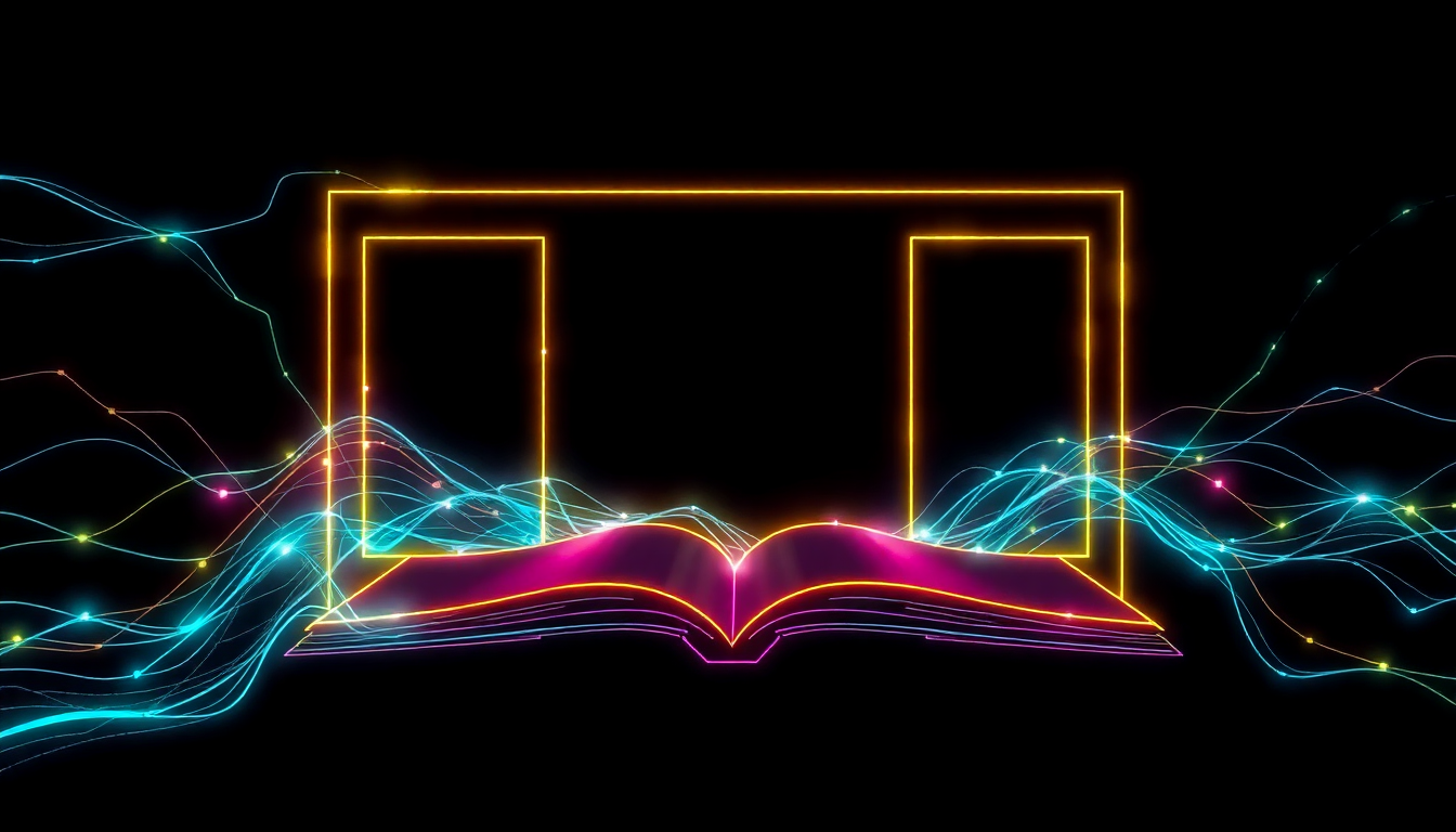 comic book app concept illustration