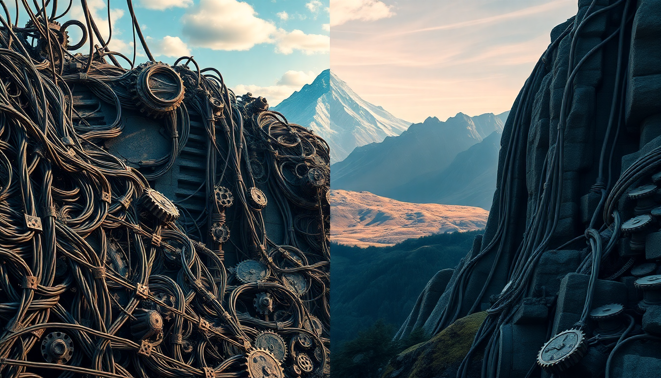 comparing all in one platforms vs separate tools concept illustration