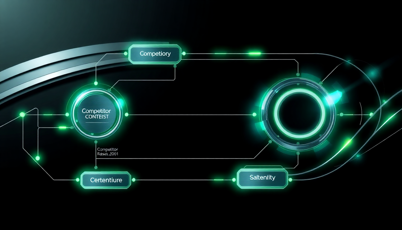 competitor content analysis for creators infographic