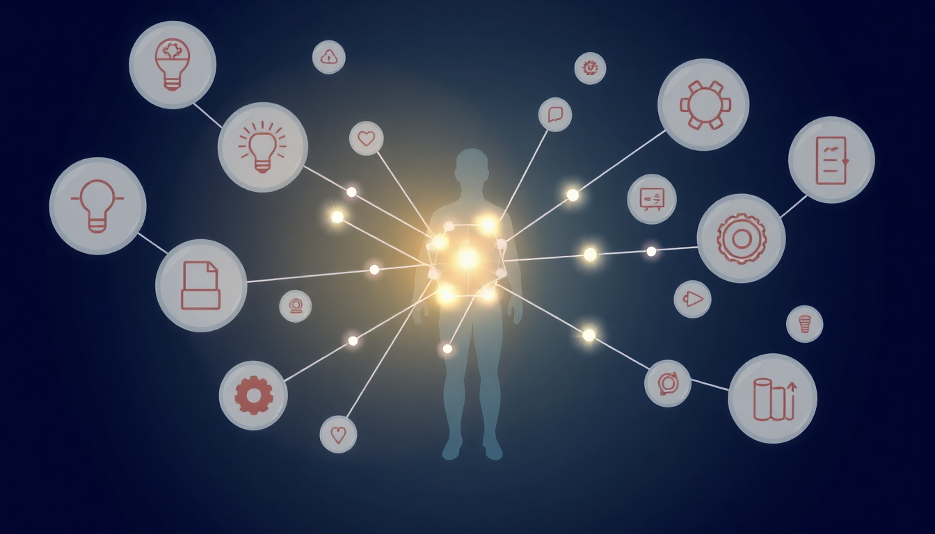 content ideas when you feel stuck concept illustration