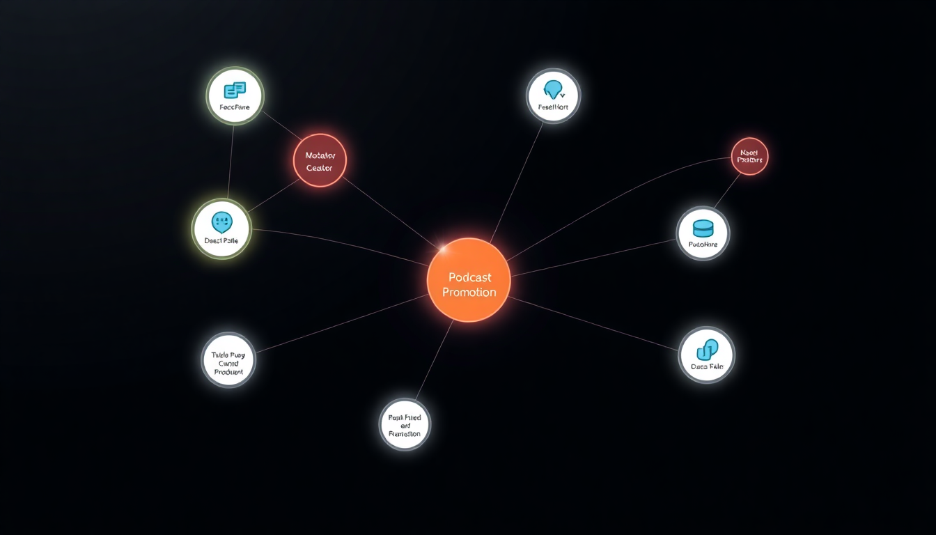 cross promoting podcasts with other creators infographic