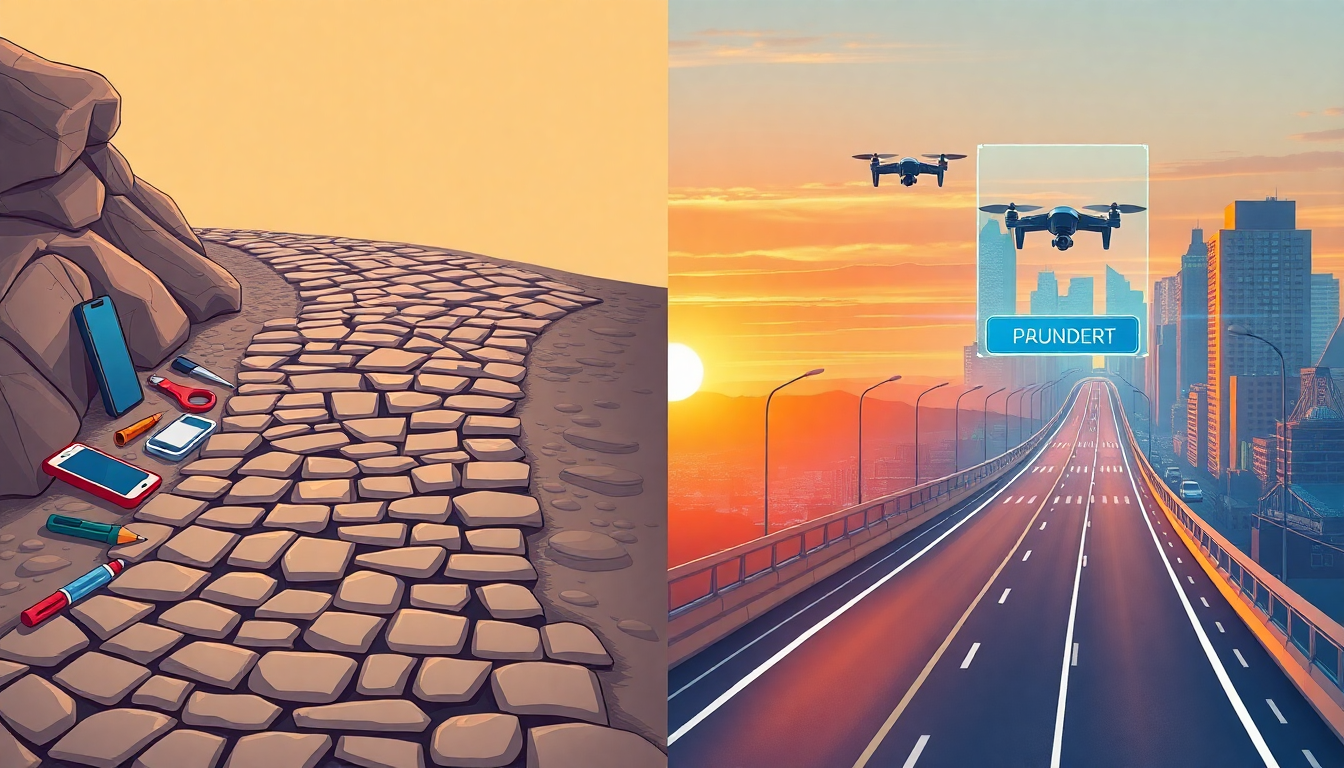 DIY brand photos vs hiring a photographer concept illustration